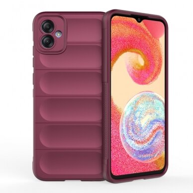 [Užsakomoji prekė] Dėklas Samsung Galaxy A04e / M04 - Techsuit Magic Shield - Bordo