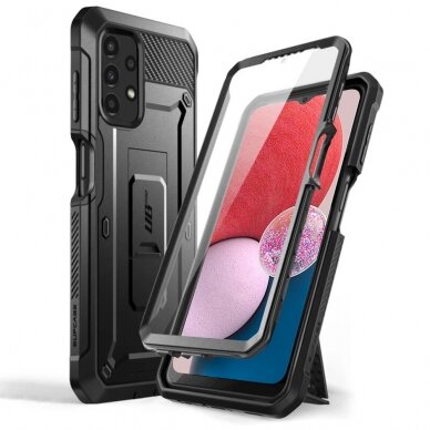 [Užsakomoji prekė] Dėklas skirtas Samsung Galaxy A13 4G / A13 5G / A04s - Supcase Unicorn Beetle Pro - Juodas