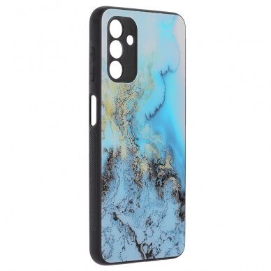 [Užsakomoji prekė] Telefono dėklas Samsung Galaxy A13 5G / A04s - Techsuit Glaze Series - Mėlynas Ocean  1