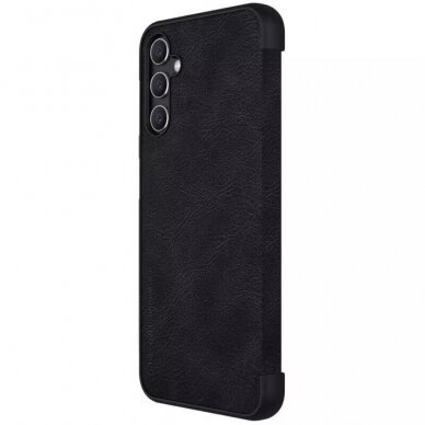 [Užsakomoji prekė] Dėklas Samsung Galaxy A14 4G / 5G - Nillkin QIN Leather Case - Juodas 1