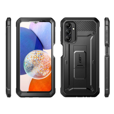 [Užsakomoji prekė] Dėklas skirtas Samsung Galaxy A14 4G / 5G - Supcase Unicorn Beetle Pro - Juodas  2