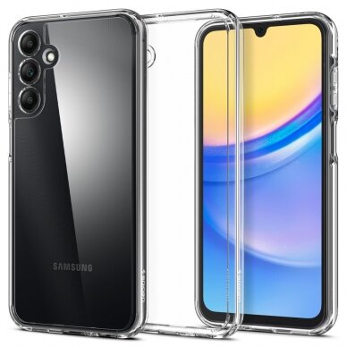 [Užsakomoji prekė] Dėklas Samsung Galaxy A15 4G / A15 5G - Spigen Ultra Hybrid - Permatomas