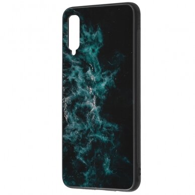 [Užsakomoji prekė] Dėklas skirtas Samsung Galaxy A30s / A50 / A50s - Techsuit Glaze Series - Mėlynas Nebula 3