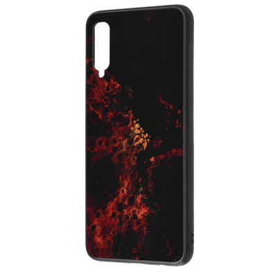 [Užsakomoji prekė] Dėklas skirtas Samsung Galaxy A30s / A50 / A50s - Techsuit Glaze Series - Raudonas Nebula  3