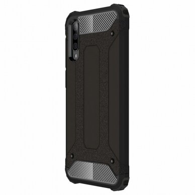 [Užsakomoji prekė] Dėklas skirtas Samsung Galaxy A30s / A50 / A50s - Techsuit Hybrid Armor - Juodas