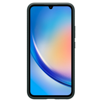 [Užsakomoji prekė] Dėklas skirtas Samsung Galaxy A34 5G - Spigen Liquid Air - Abyss Žalias  2