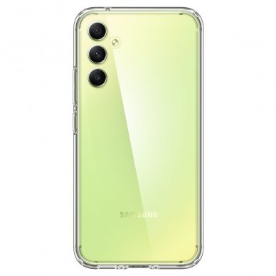 [Užsakomoji prekė] Dėklas skirtas Samsung Galaxy A34 5G - Spigen Ultra Hybrid - permatomas  1