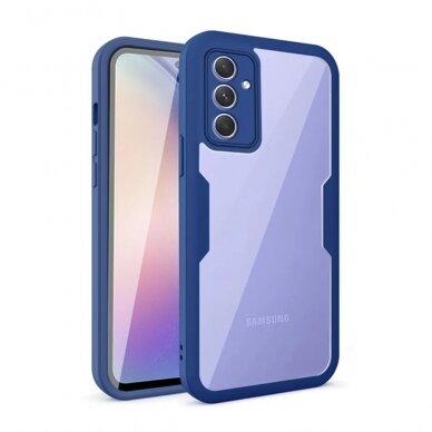 [Užsakomoji prekė] Dėklas Samsung Galaxy A54 + Folie - Techsuit ColorVerse 360 Series - Mėlynas