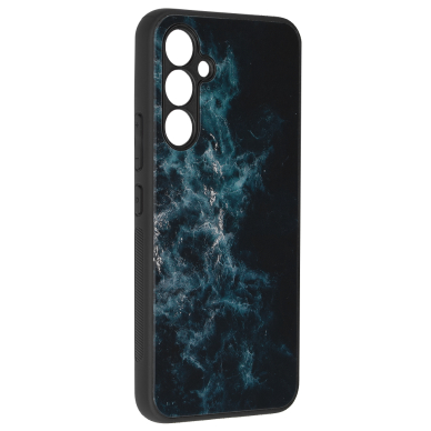 [Užsakomoji prekė] Dėklas skirtas Samsung Galaxy A54 - Techsuit Glaze Series - Mėlynas Nebula  5