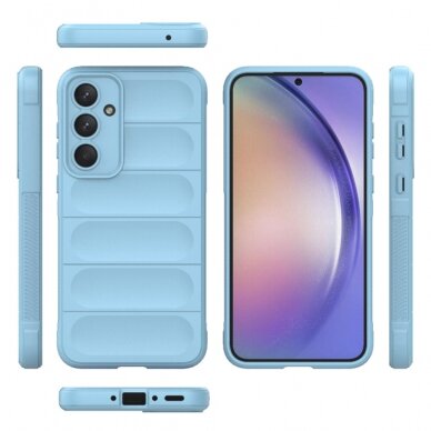 [Užsakomoji prekė] Dėklas Samsung Galaxy A54 - Techsuit Magic Shield - Bleu 1