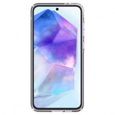 [Užsakomoji prekė] Dėklas Samsung Galaxy A55 5G - Spigen Liquid Crystal - Permatomas 2