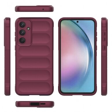 [Užsakomoji prekė] Dėklas Samsung Galaxy A55 5G - Techsuit Magic Shield - Bordo 1