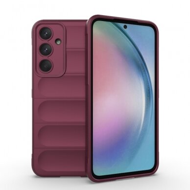 [Užsakomoji prekė] Dėklas Samsung Galaxy A55 5G - Techsuit Magic Shield - Bordo