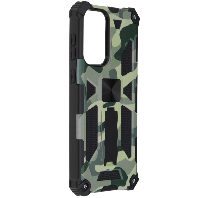 [Užsakomoji prekė] Dėklas skirtas Samsung Galaxy A73 5G - Techsuit Blazor Series - Camo Žalias  5