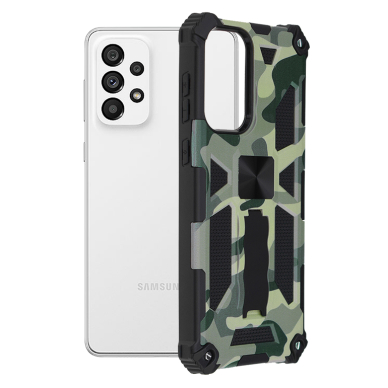 [Užsakomoji prekė] Dėklas skirtas Samsung Galaxy A73 5G - Techsuit Blazor Series - Camo Žalias