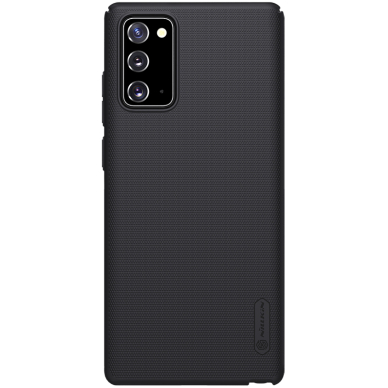 [Užsakomoji prekė] Dėklas skirtas Samsung Galaxy Note 20 4G / 5G - Nillkin Super Frosted Shield - Juodas