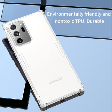 [Užsakomoji prekė] Dėklas Samsung Galaxy Note 20 Ultra 4G / 5G - Nillkin Nature TPU Case - Permatomas 12