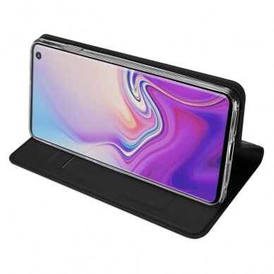 [Užsakomoji prekė] Dėklas skirtas Samsung Galaxy S10 - Dux Ducis Skin Pro - Juodas 2