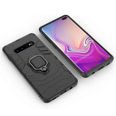 [Užsakomoji prekė] Dėklas skirtas Samsung Galaxy S10 Plus - Techsuit Silicone Shield - Juodas 7