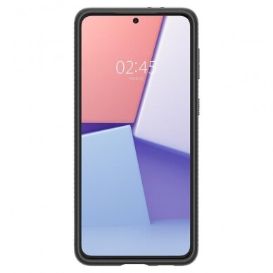 [Užsakomoji prekė] Dėklas skirtas Samsung Galaxy S21 5G - Spigen Liquid Air - Matte Juodas  2