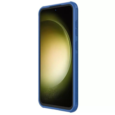 [Užsakomoji prekė] Dėklas Samsung Galaxy S23 FE - Nillkin Super Frosted Shield Pro- Mėlynas 3