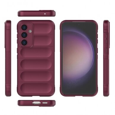 [Užsakomoji prekė] Dėklas Samsung Galaxy S23 FE - Techsuit Magic Shield - Bordo 1