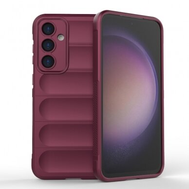 [Užsakomoji prekė] Dėklas Samsung Galaxy S23 FE - Techsuit Magic Shield - Bordo