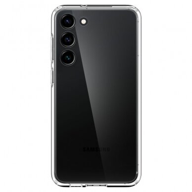 [Užsakomoji prekė] Dėklas skirtas Samsung Galaxy S23 Plus - Spigen Ultra Hybrid - permatomas  1