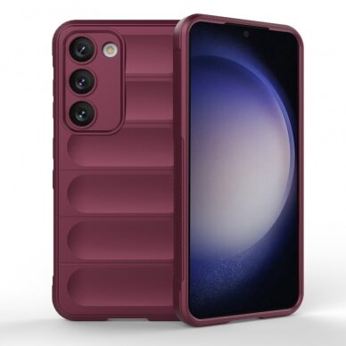 [Užsakomoji prekė] Dėklas Samsung Galaxy S23 Plus - Techsuit Magic Shield - Bordo