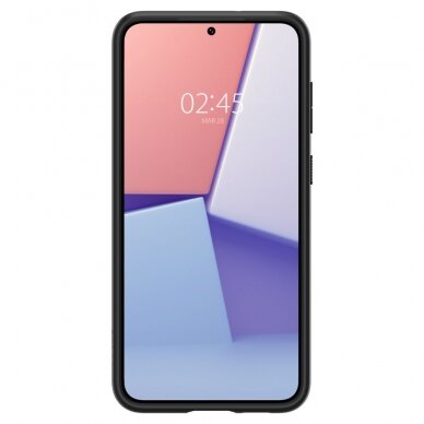 [Užsakomoji prekė] Dėklas skirtas Samsung Galaxy S23 - Spigen Ultra Hybrid - Matte Juodas  2