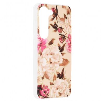 [Užsakomoji prekė] Dėklas skirtas Samsung Galaxy S23 - Techsuit Marble Series - Mary Berry Nude  1