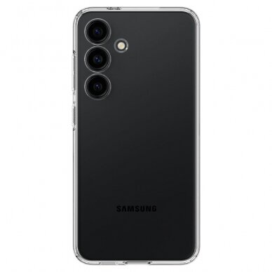 [Užsakomoji prekė] Dėklas Samsung Galaxy S24 Plus - Spigen Liquid Crystal - Permatomas 1