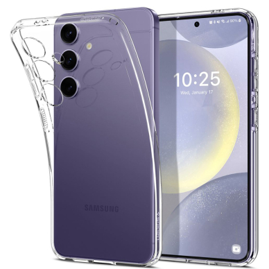 [Užsakomoji prekė] Dėklas Samsung Galaxy S24 - Spigen Liquid Crystal - Permatomas 1