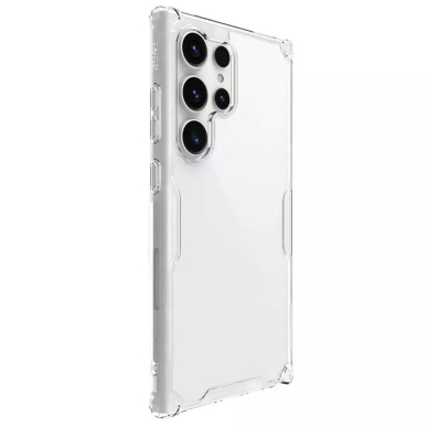 [Užsakomoji prekė] Dėklas Samsung Galaxy S24 Ultra - Nillkin Nature TPU Case - Permatomas 1