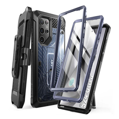 [Užsakomoji prekė] Dėklas Samsung Galaxy S24 Ultra - Supcase Unicorn Beetle Pro - Ruddy