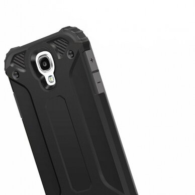 [Užsakomoji prekė] Dėklas skirtas Samsung Galaxy S4 i9500 - Techsuit Hybrid Armor - Juodas 1