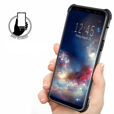 [Užsakomoji prekė] Dėklas skirtas Samsung Galaxy S6 G920 - Techsuit Hybrid Armor - Juodas 2