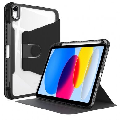 [Užsakomoji prekė] Dėklas Samsung Galaxy Tab A9 Plus - Techsuit Crystal Vision - Juodas