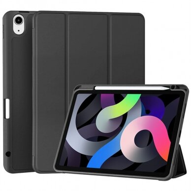 [Užsakomoji prekė] Dėklas Samsung Galaxy Tab A9 Plus - Techsuit Flex Trifold - Juodas