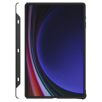 [Užsakomoji prekė] Dėklas Samsung Galaxy Tab S8 Ultra / S9 Ultra - Spigen Thin Fit Pro - Juodas 6