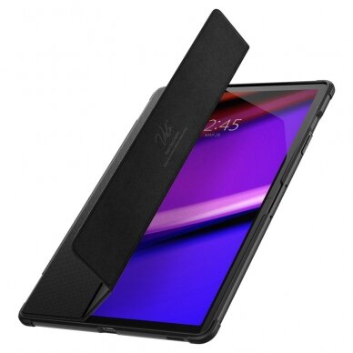 [Užsakomoji prekė] Dėklas Samsung Galaxy Tab S9 FE Plus - Spigen Rugged Armor Pro - Juodas 3