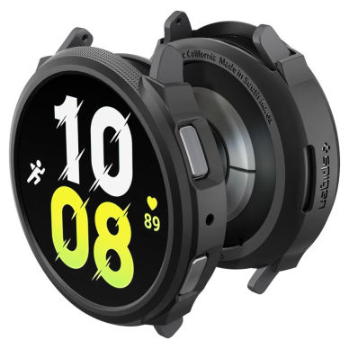 [Užsakomoji prekė] Dėklas Samsung Galaxy Watch6 44mm - Spigen Liquid Air - Matte Juodas 1