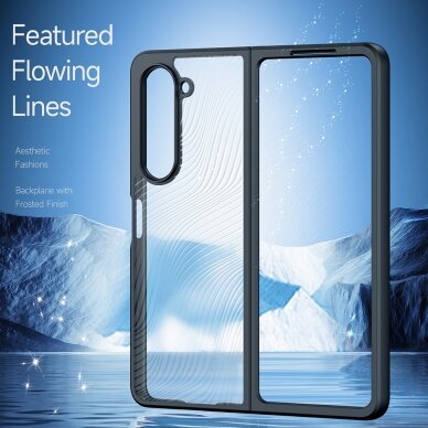 [Užsakomoji prekė] Dėklas Samsung Galaxy Z Fold5 - Dux Ducis Aimo Series - Juodas 6