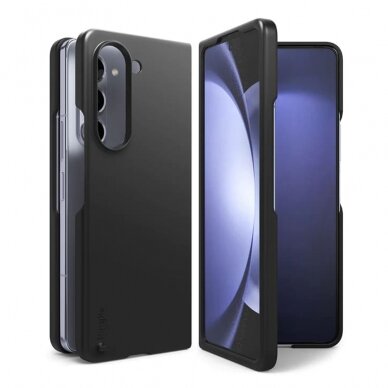 [Užsakomoji prekė] Dėklas Samsung Galaxy Z Fold5 - Ringke Slim - Juodas