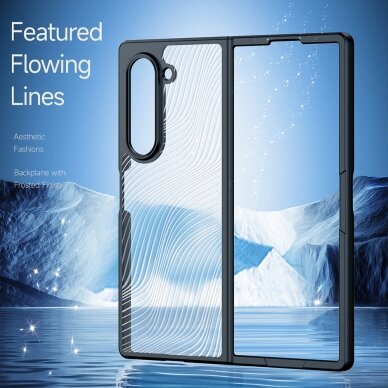 [Užsakomoji prekė] Dėklas Samsung Galaxy Z Fold6 - Dux Ducis Aimo Series - Juodas 5