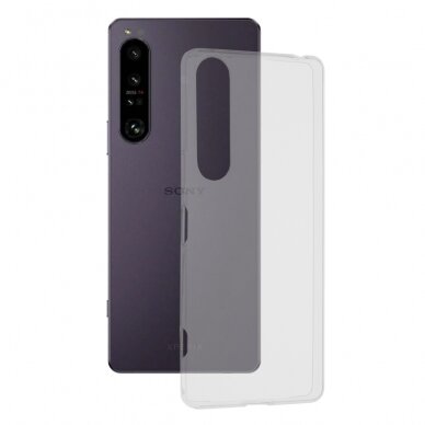 [Užsakomoji prekė] Dėklas skirtas Sony Xperia 1 IV - Techsuit permatomas Silicone - permatomas