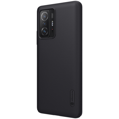 [Užsakomoji prekė] Dėklas skirtas Xiaomi 11T / 11T Pro - Nillkin Super Frosted Shield - Juodas 2