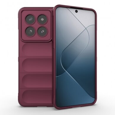 [Užsakomoji prekė] Dėklas Xiaomi 14 Pro - Techsuit Magic Shield - Bordo