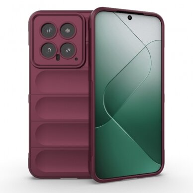 [Užsakomoji prekė] Dėklas Xiaomi 14 - Techsuit Magic Shield - Bordo