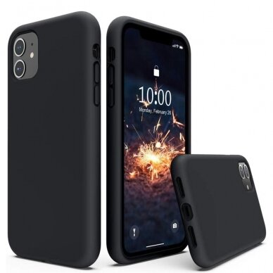 [Užsakomoji prekė] Dėklas Xiaomi 14 - Techsuit Soft Edge Silicone - Juodas